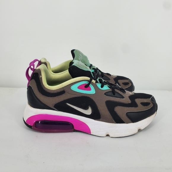 Nike Air Max Running Shoes Grey Black Purple AT5628 004 Size 5.5 Youth 7 Women - Picture 14 of 14